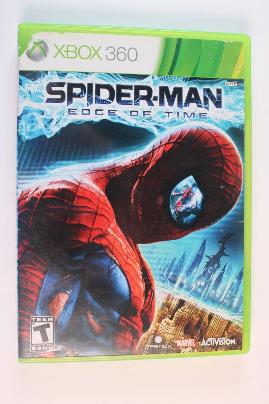 Spider-Man: Edge of Time (Microsoft Xbox 360, 2011) Authentic, Complete, Tested